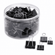 Amazon Basics Binder Clips 48‑Pack product image