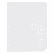 Avery Clear Label Dividers 8‑Tab product image