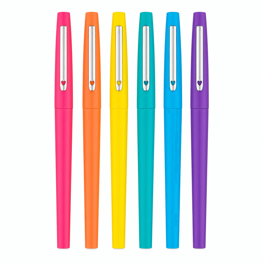 Paper Mate Flair Tropical 6‑Pack