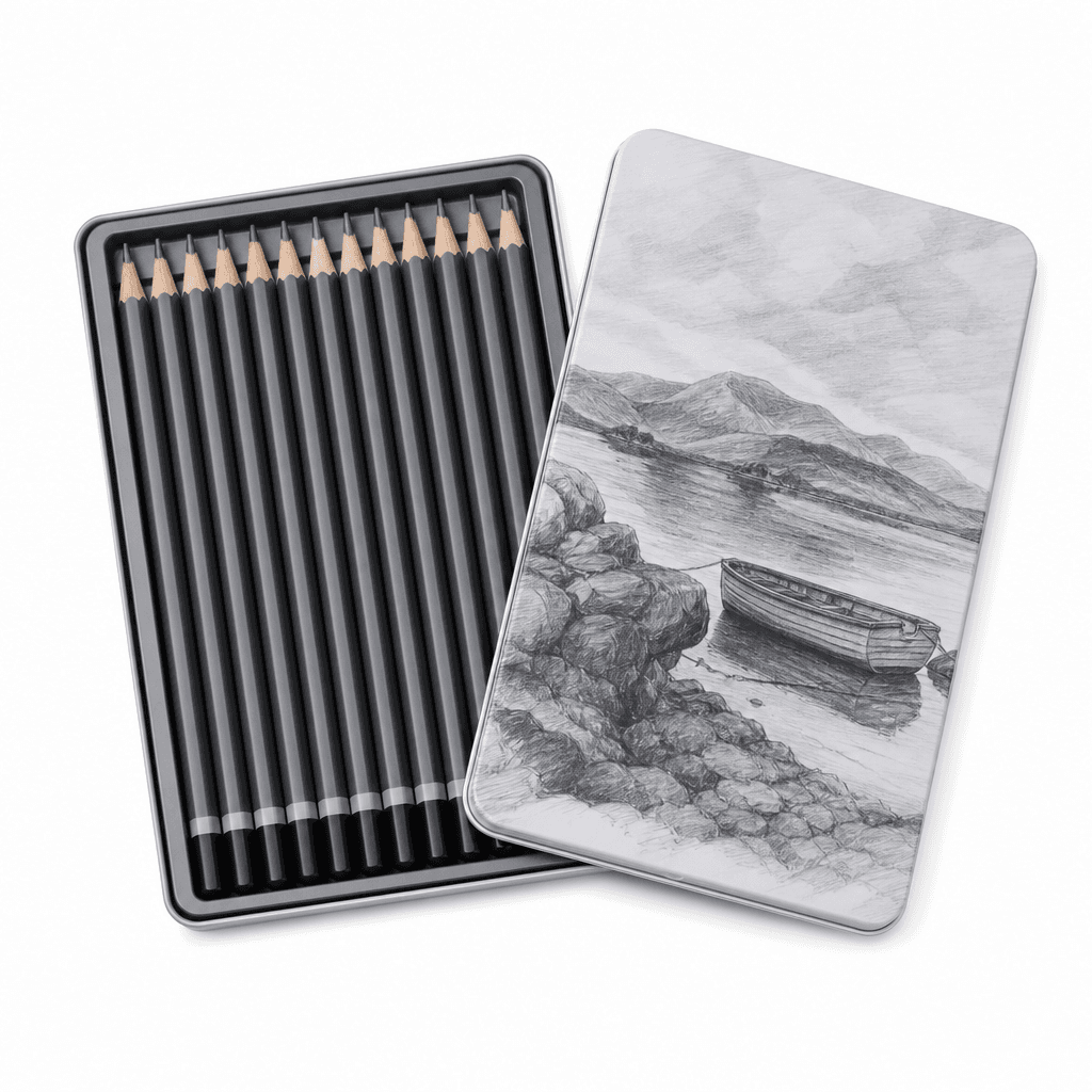 Derwent Sketching Tin 12‑Pack