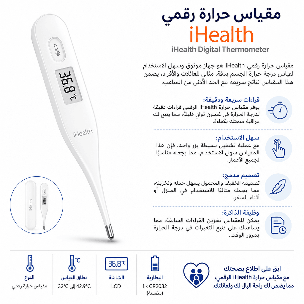 iHealth Digital Thermometer