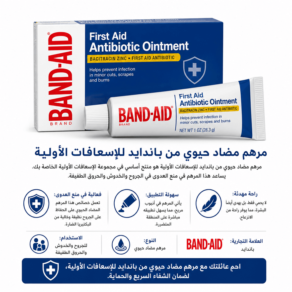 Band‑Aid First Aid Antibiotic Ointment