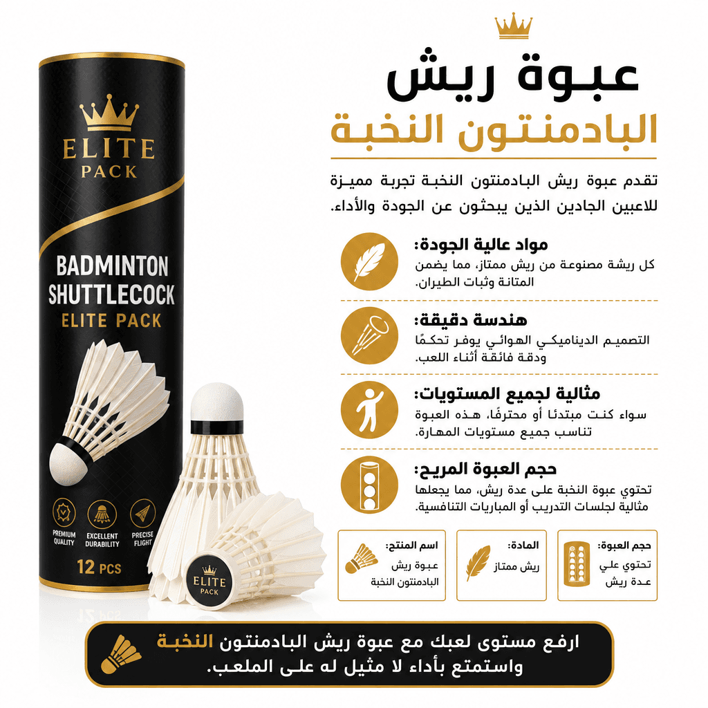 Badminton Shuttlecock Elite Pack
