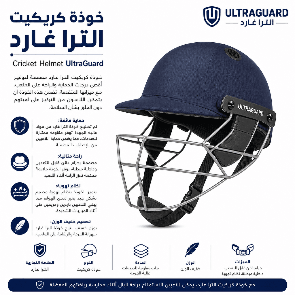 Cricket Helmet UltraGuard