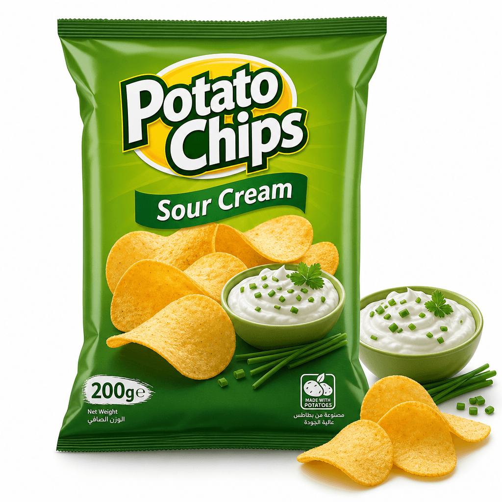 Potato Chips Sour Cream 200g