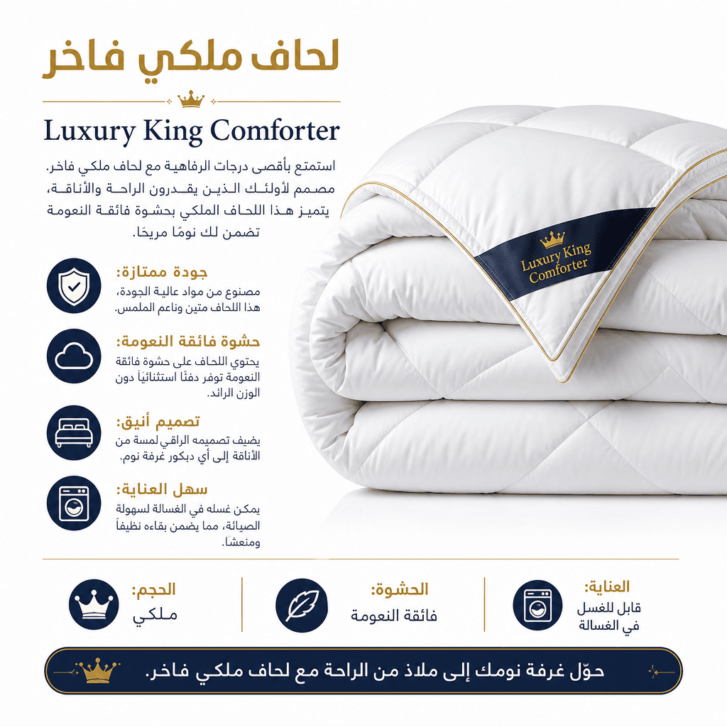 Luxury King Comforter