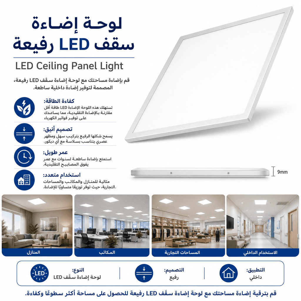 LED Ceiling Panel Light