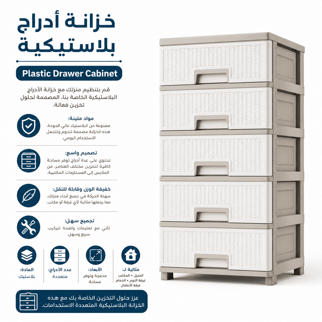 Plastic Drawer Cabinet