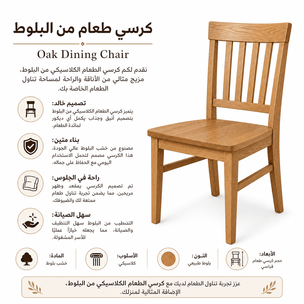 Oak Dining Chair