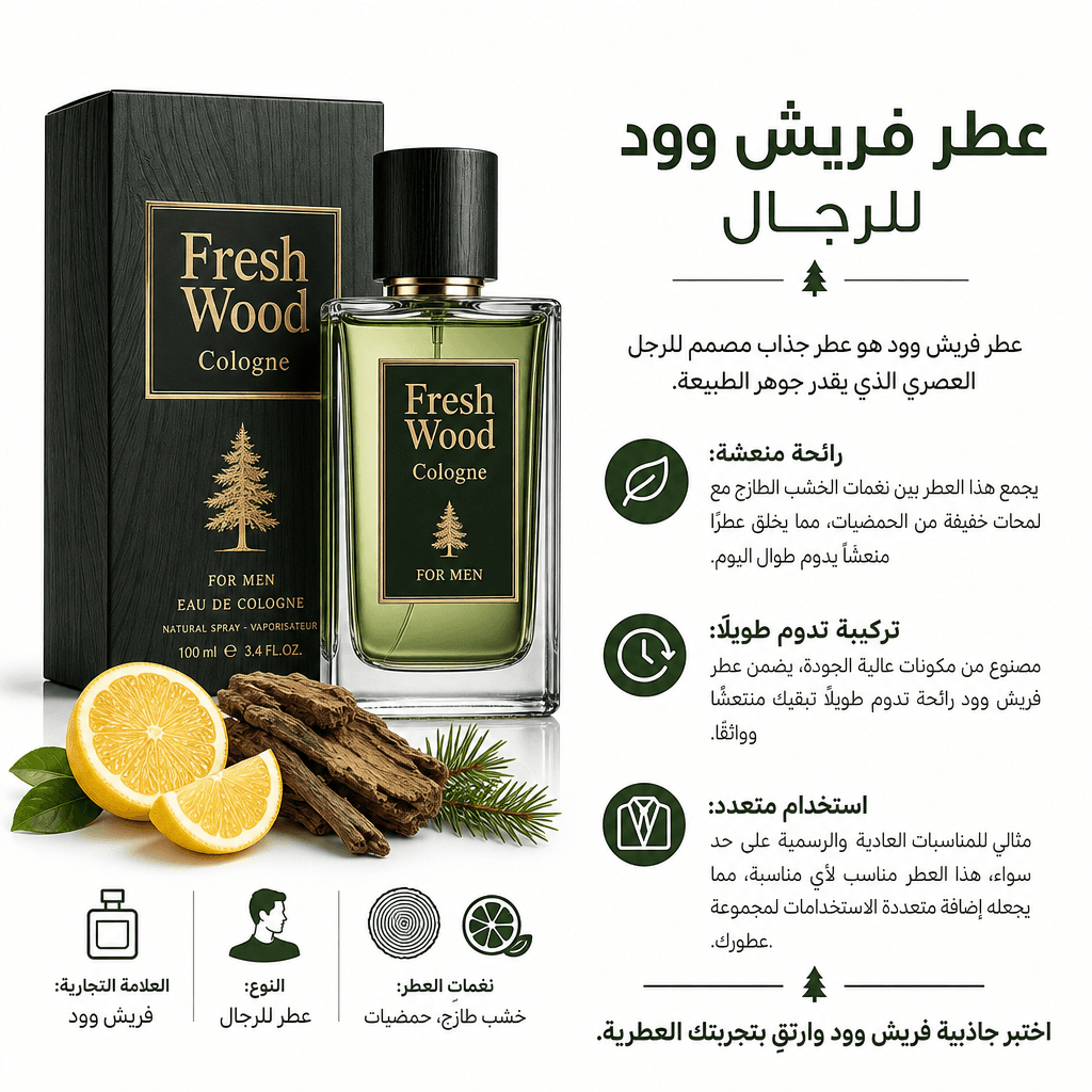 Fresh Wood Cologne