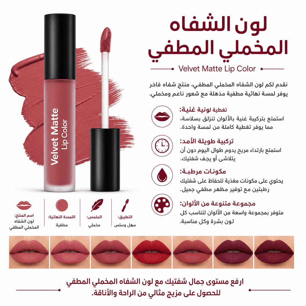 Velvet Matte Lip Color