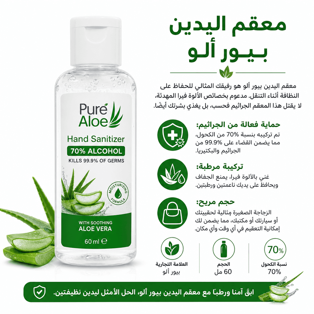Pure Aloe Hand Sanitizer