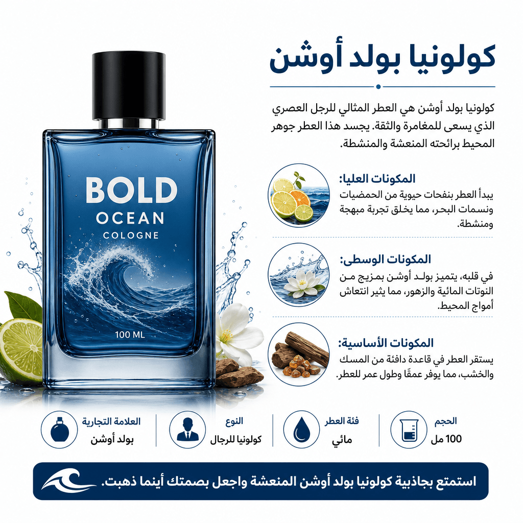 Bold Ocean Cologne
