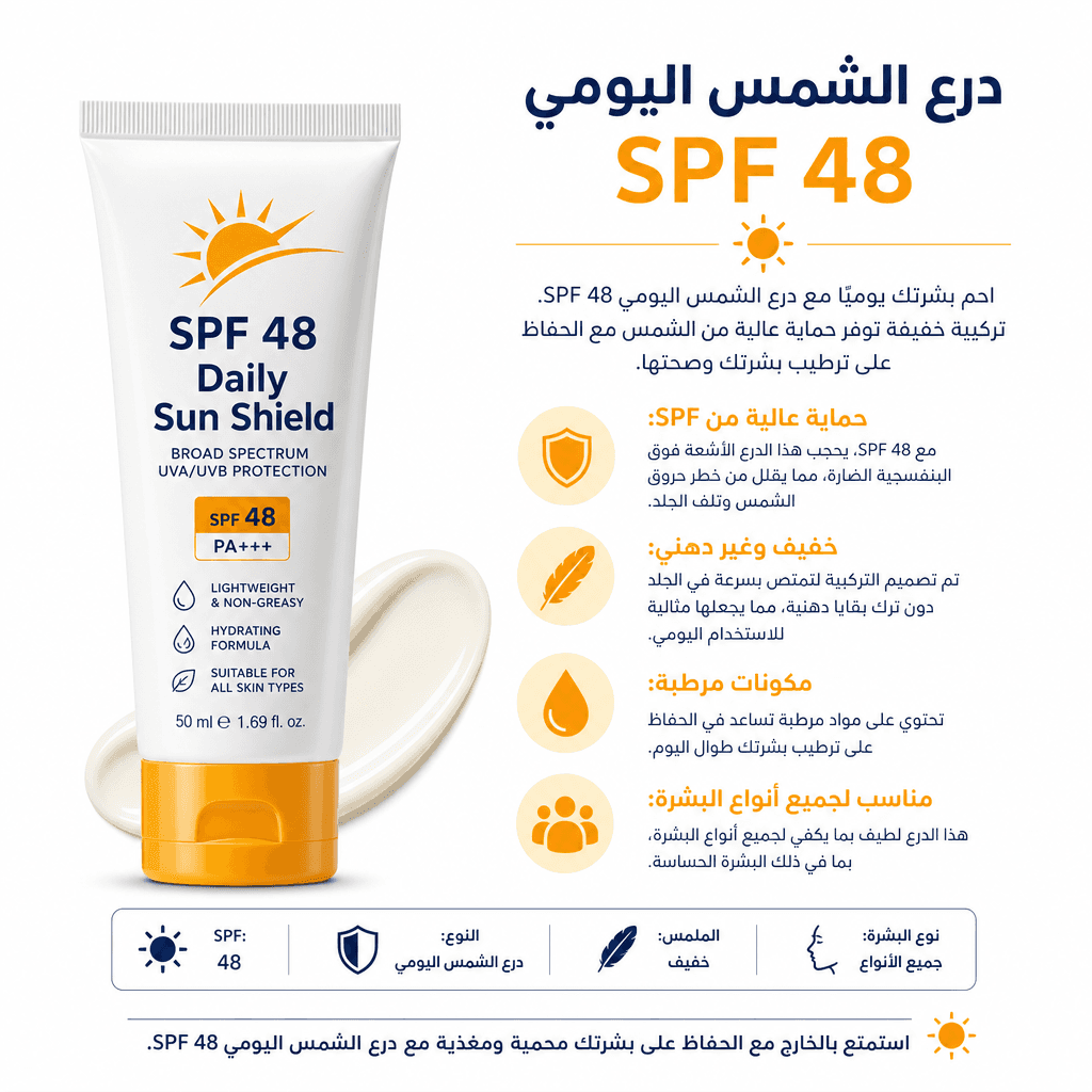 SPF 48 Daily Sun Shield