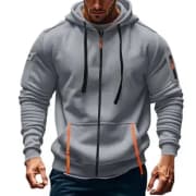 Men's Zippered Hoodie product image