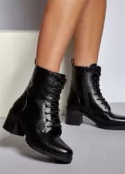 Leather Ankle Boots for Women product image