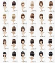 Hair Bright Synthetic Wigs Model No. 2023A product image