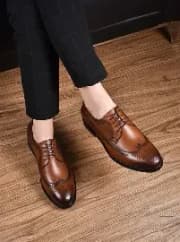 Men's Leather Formal Derby Shoes product image