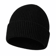 Winter Wool Hat Black product image