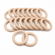 Macrame Wooden Rings 20‑Pack product image