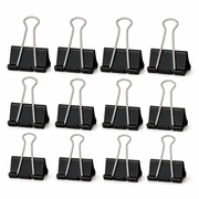 Officemate Binder Clips Large 12‑Pack product image