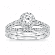 Zales 1/2 CT Diamond Bridal Set product image