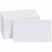 Amazon Basics Ruled Index Cards product image