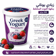 Greek Yogurt Mixed Berry 500g product image