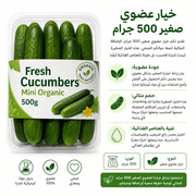 Fresh Cucumbers Mini Organic 500g product image