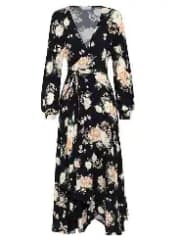 Floral Maxi Wrap Dress product image