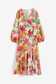 Women's Floral Maxi Wrap Dress product image