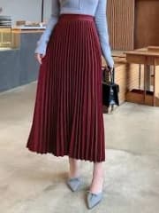 Women's Pleated Midi Skirt product image