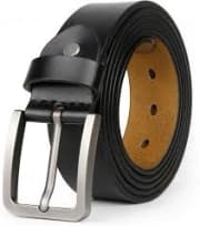 Men's Leather Belt with Buckle product image
