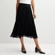 Pleated Midi Skirt product image