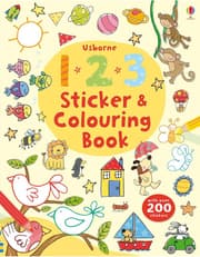 123 Sticker And Colouring Book product image