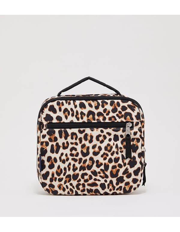 JanSport Lunch Break Leopard Life Lunch Box