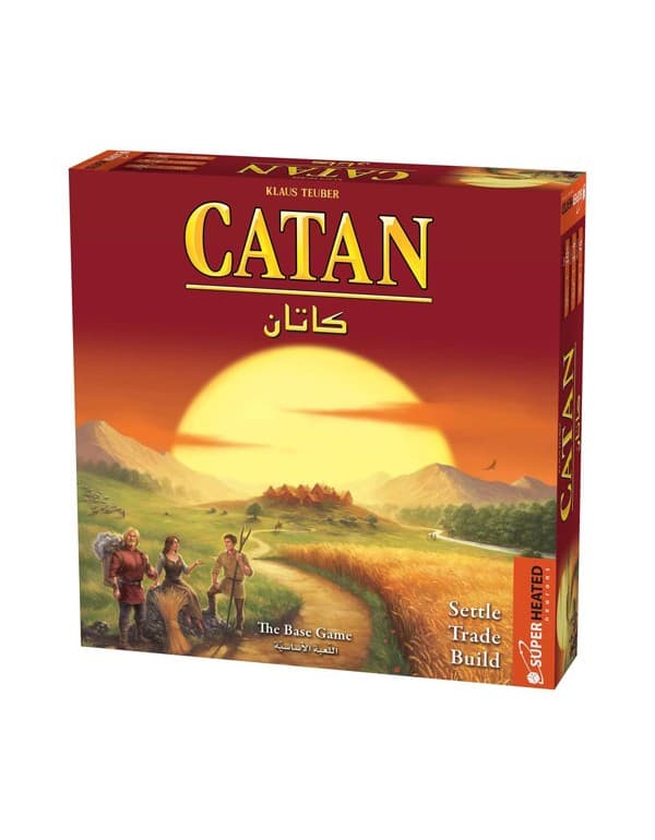 Catan Base Game 3-4 Players - كاتان اللعبة الأساسية