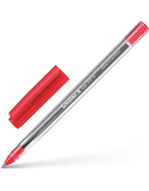 Schneider Tops 505 Ballpoint Pen Red M