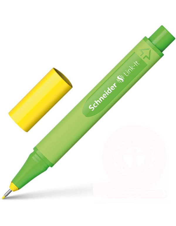 Schneider Link It Fineliner Golden Yellow 0.4mm