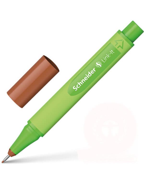 Schneider Link It Fineliner Mahogany Brown 0.4mm