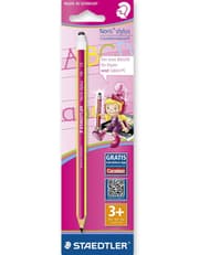 Staedtler Noris Stylus Thick Triangular Pencil With Touch Screen End Pink product image