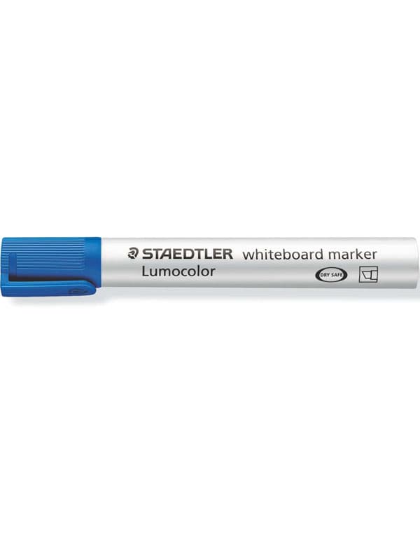 Staedtler Lumocolor Bevelled Whiteboard Pen Blue
