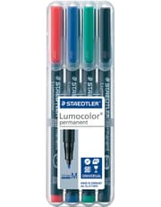Staedtler Lumocolor Permanent Markers Pack of 4 product image