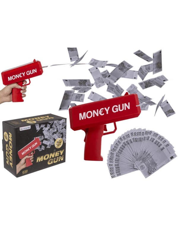Cash Gun with Toy Money