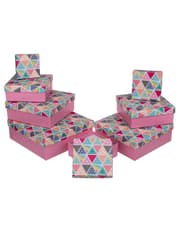 Triangles Pink Gift Box - Size 4 product image