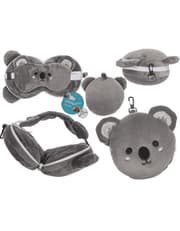 Kids Plush Travel Pillow with Eye Mask - Koala product image