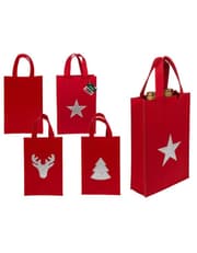 X-Mas Greetings Red Gift Bag product image