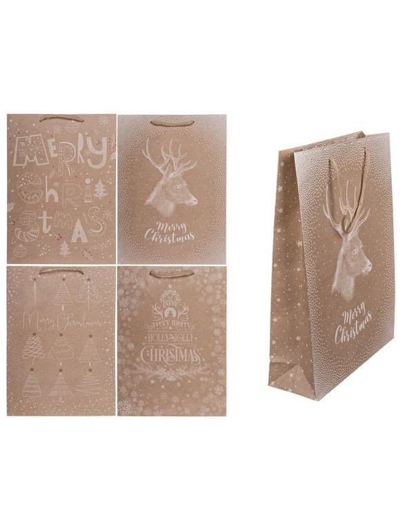 Nostalgia Kraft-Paper Gift Bag