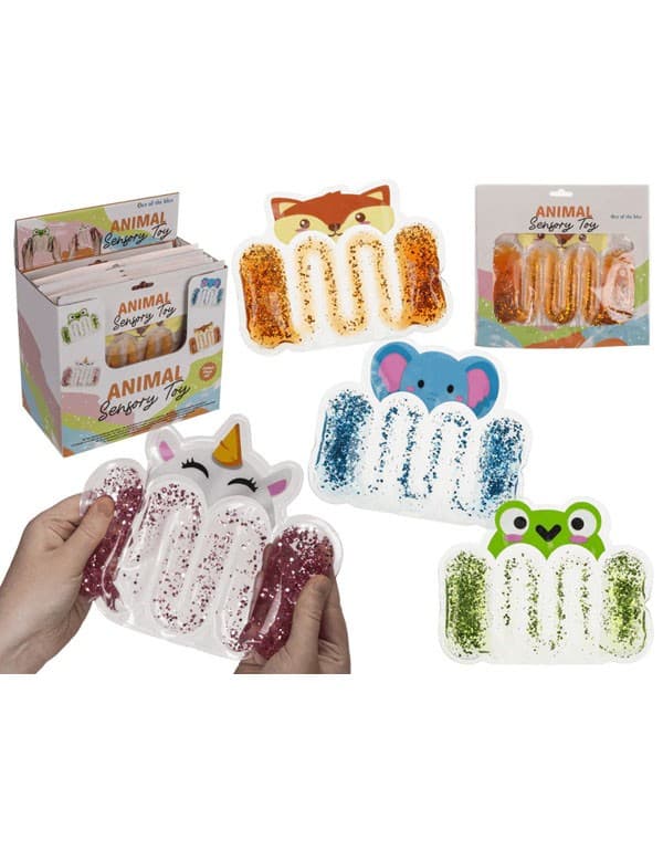 Animal Sensory Toy with Glitter