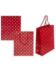 Shiny Hearts Paper Gift Bag product image